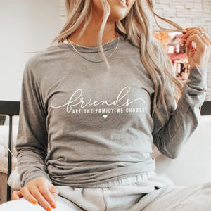 Przyjaciele to rodzina, którą wybieramy Svg, najlepszy przyjaciel Svg, cytat SVG, Dxf, Cricut, pliki do cięcia, pliki sylwetki, pobieranie, drukowanie