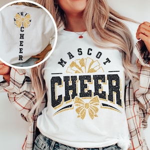 Cheer Svg Png, Cheerleading Svg, Cheerleader front back Svg, Cheer Mom Svg, Pom poms Svg, Megaphone Svg, Svg Files for Cricut