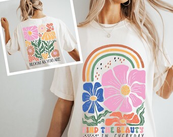 Boho Floral Affirmations SVG PNG: Positive Quotes (Digital Download)