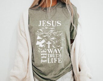 Jezus png: christelijk geloofsontwerp (digitale download)