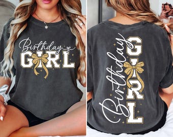 Birthday Girl SVG PNG: Coquette Cricut Files (Digital Download)