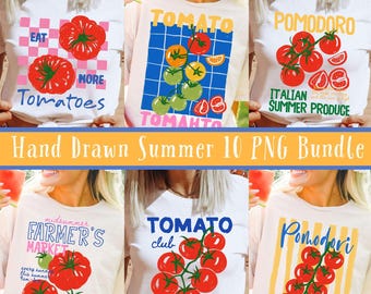 Retro Summer Bundle png, Summer vibes png, Summer Beach Vibes Png, Fruits Vibes Png, Trendy Summer Shirts png, summertime png, Sublimation