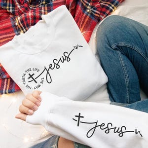 Jesus SVG PNG: Christian Faith Design, Church Shirt (Digital Files)