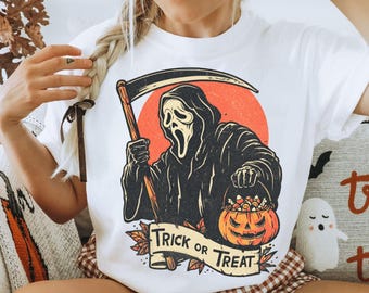 Vintage Halloween Ghost PNG: Spooky Season T-Shirt Design (Digital Download