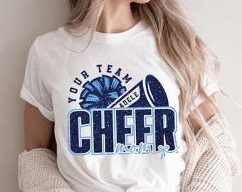 Cheer Mom SVG: Pom Pom & Megaphone Cut Files (Cricut, Silhouette, Sublimation)