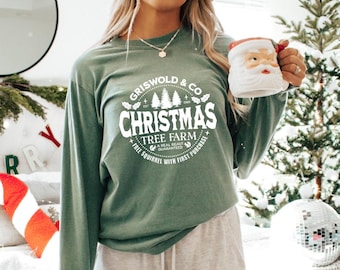 Griswold Christmas Tree Farm PNG Merry Christmas Png Christmas Vacation PNG Family Christmas Png Christmas Movie Png Retro Christmas png