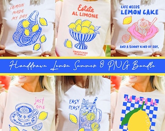 Retro Summer Bundle png, Summer vibes png, Summer Beach Vibes Png, Lemon Vibes Png, Trendy Summer Shirts png, summertime png, Sublimation
