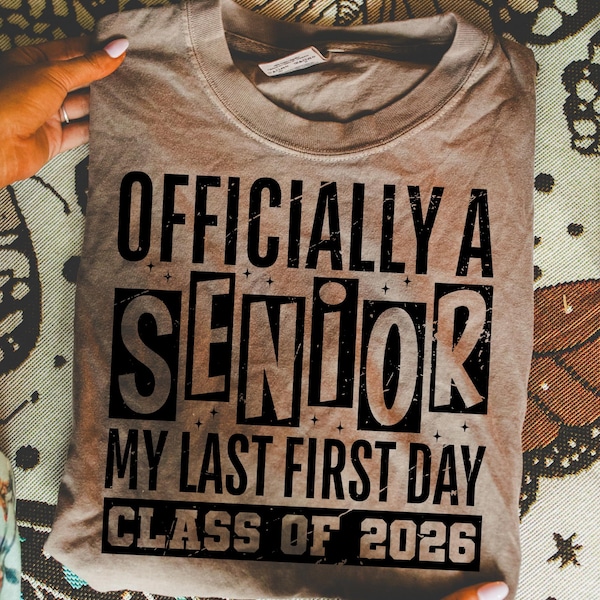 Senior 2026 SVG PNG Bundle: Graduation Sublimation Designs (Digital Download