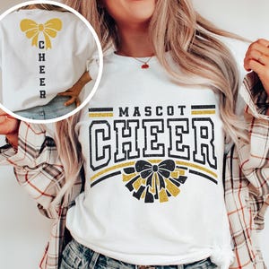 Cheer Svg Png, Cheerleading Svg, Cheerleader front back Svg, Cheer Mom Svg, Pom poms Svg, Megaphone Svg, Svg Files for Cricut