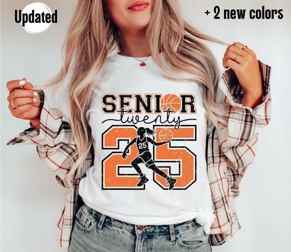 Senior Basketball 2025 SVG PNG: Basketball Mom Shirt (Digital Download)