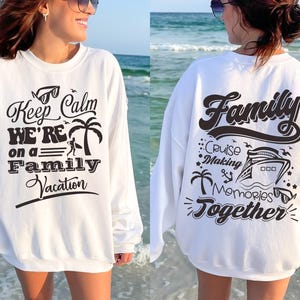 Family Vacation Svg Png front back shirt, Family Cruise Svg, Family Cruise Svg, Cruise Svg, Family Vacation shirts, Family cruise shirts