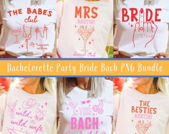 Bachelorette Party bundle SVG PNG: Bachelorette Party Shirt Cricut Cut Files