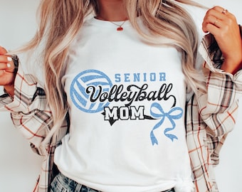 Mamma di pallavolo senior SVG: Cheer Design, file di taglio Cricut (download digitale)