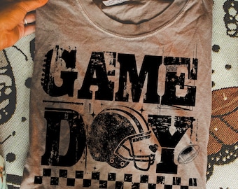 Girly Football Svg Png, Game Day, Football Mom Png, Football Design, Football Svg Png Design, Football Mama, Checkered Touch Down Season Svg