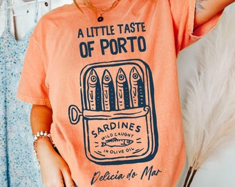 Retro Sardines Summer PNG: Beach Shirt Design (Digital Download)