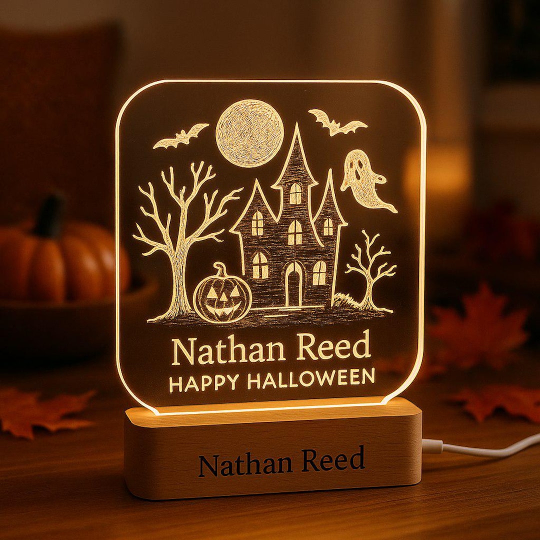personalized-halloween-night-light-laser-engraved-acrylic-led-base-etsy
