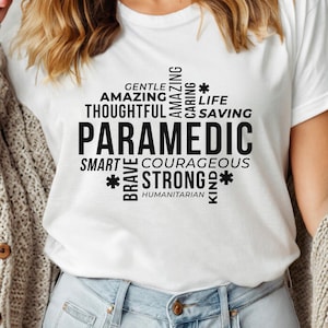 Paramedic T-shirt, Paramedic Life T-shirt Gift for EMS and EMT Workers, Paramedic T-shirt Aesthetic Tee, Classic Paramedic T-shirt