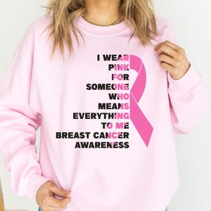 Breast Cancer Sweatshirt, Breast Cancer Gifts, Breast Cancer Awareness, Breast Cancer Survivor, Cancer Sweatshirt, Cancer Hoodie,