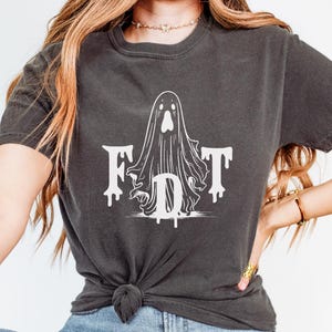 FDT Ghost Comfort Colors® Shirt, Anti Trump Halloween Shirt, Anti Trump Tee, Political Shirt, Halloween Activist Shirt, Subtle Protest Tee