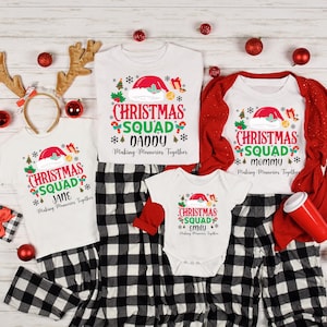 Christmas Squad Shirt, Family Christmas 2025 Shirts, Christmas Group Shirt, Christmas Family Shirt, Family Matching Shirt, Christmas Pajamas