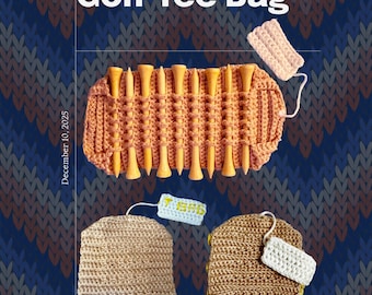 Tea Bag - Funny Golf Tee Holder Crochet Pattern