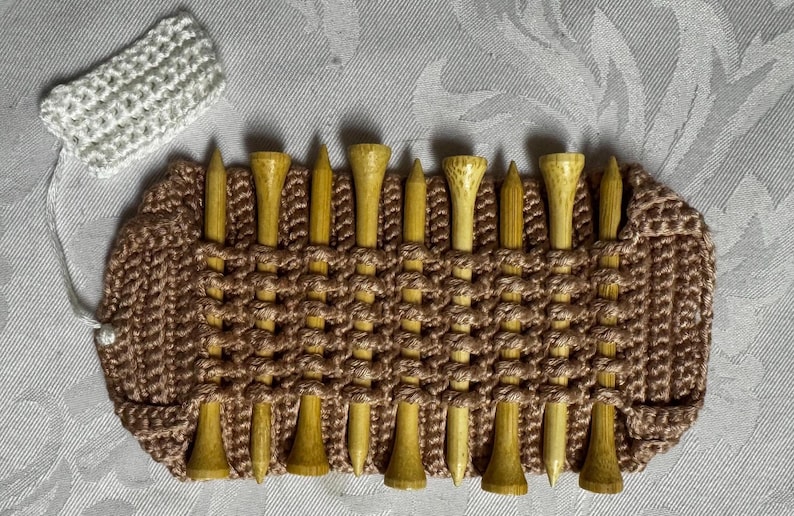 Tea Bag - Funny Golf Tee Holder Crochet Pattern image 4