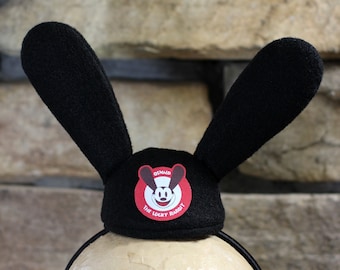Oswald the Lucky Rabbit, Vintage Mickey, Dapper Day, Mini Hat,