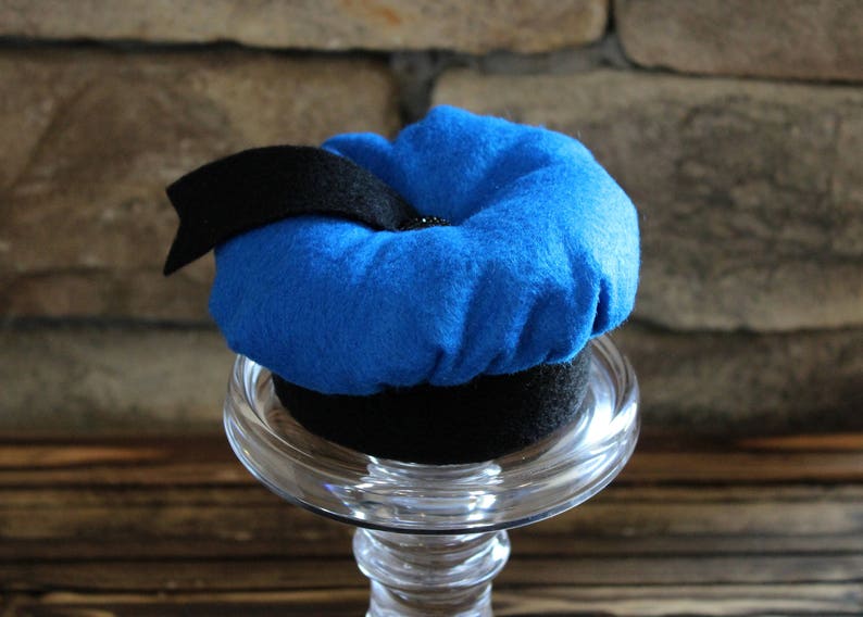 Donald Duck Hat, Disney inspired Mini Hat, Headband, Sailor Hat, Birthday, Fascinator, Baby Hat, Costume, Fun Run image 5