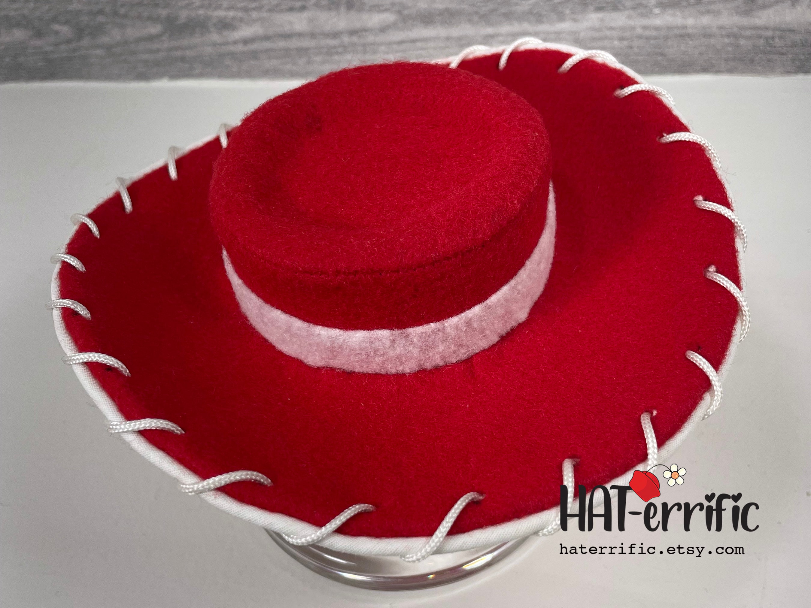 Cowgirl Jessie Toy Story Mini Costume Hat Sheriff Western Deputy Headpiece Accessory Etsy