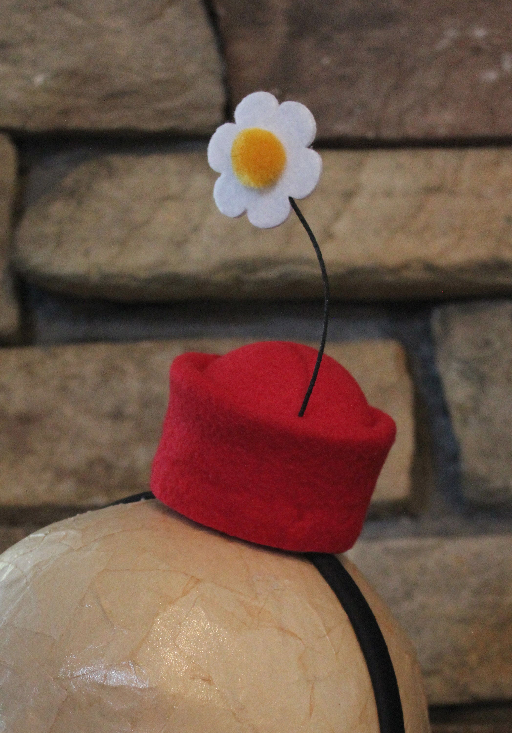 ? Minnie n Mickie Hair Pin Hat w Tiny Strap! Sparkle_Hat_-_Minnie.jpg?v=  main image 4