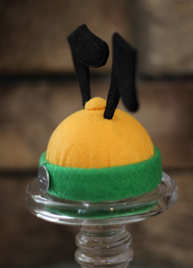 Disney pluto hat mini hat headband disney hat pluto the etsy