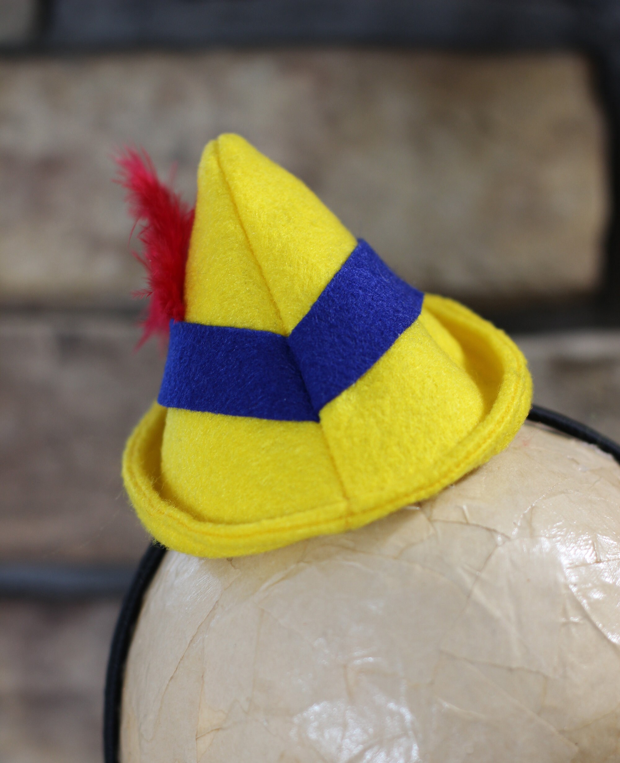 Pinocchio Wooden Puppet Yellow Tyrolean 