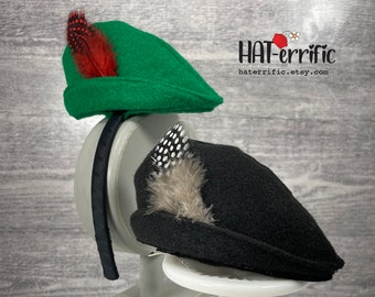 Peter Pan Mini Hat, Peter Pan Shadow Headband,Disney Hat, Robbin Hood, Pirate, Disney Bound, Neverland Birthday,Fun Run, custom hat