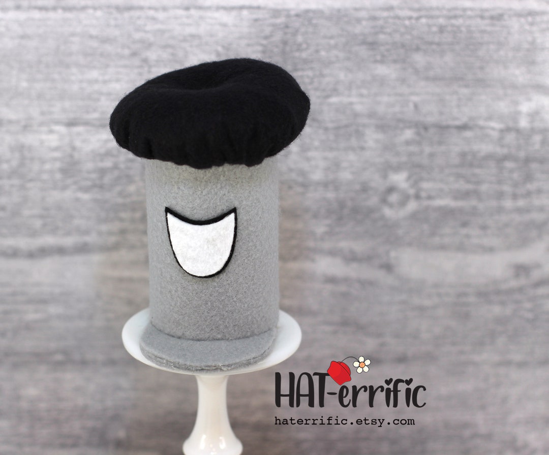 Steamboat Willie Mickey Mouse Inspired Hat,vintage Black and White Felt