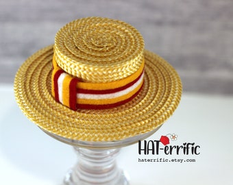 Barber Shop Quartet Dapper Dan's Boater Hat