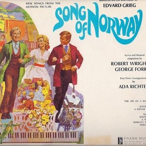 1971 Song of Norway Edvard Grieg Motion Picture Richter