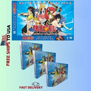 Fairy Tail Dvd - Etsy