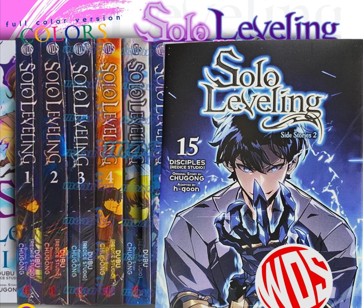 Solo Leveling Manga Vol. 1-15 [full Set/half Set] English Manhwa