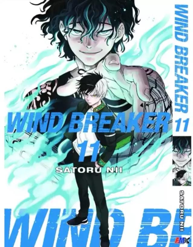 EARTH THE ARCHIVE ★新品★Wind breaker size5 Wind Breaker Manga English Version Full Set Vol 1~19 by