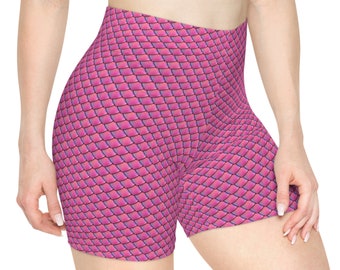 Mermaid Scales Shorts. Pink Mermaid Scales Women's Biker Shorts (AOP) Mermaid Scales. Pink Mermaid Scales.