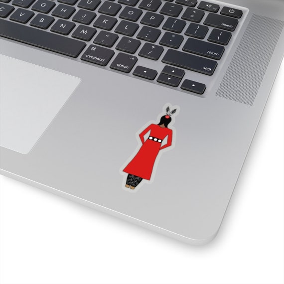 red dress stickers Red Dress Sticker. 3 Ladies in Red Dresses. MMIW Awareness Sticker. MMIWG.  No More Stolen Sisters Sticker. Kiss-cut Stickers