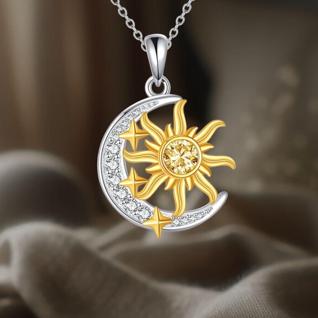 My Sun Moon Star Necklace main image 0