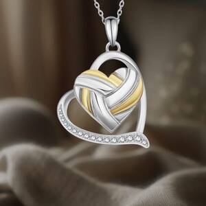 Liebes-Herz-Sport-Anhänger-Halskette 925 Sterlingsilber-Volleyball-Halskette für Frauen