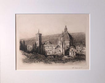 Florencia, vista desde el jardín