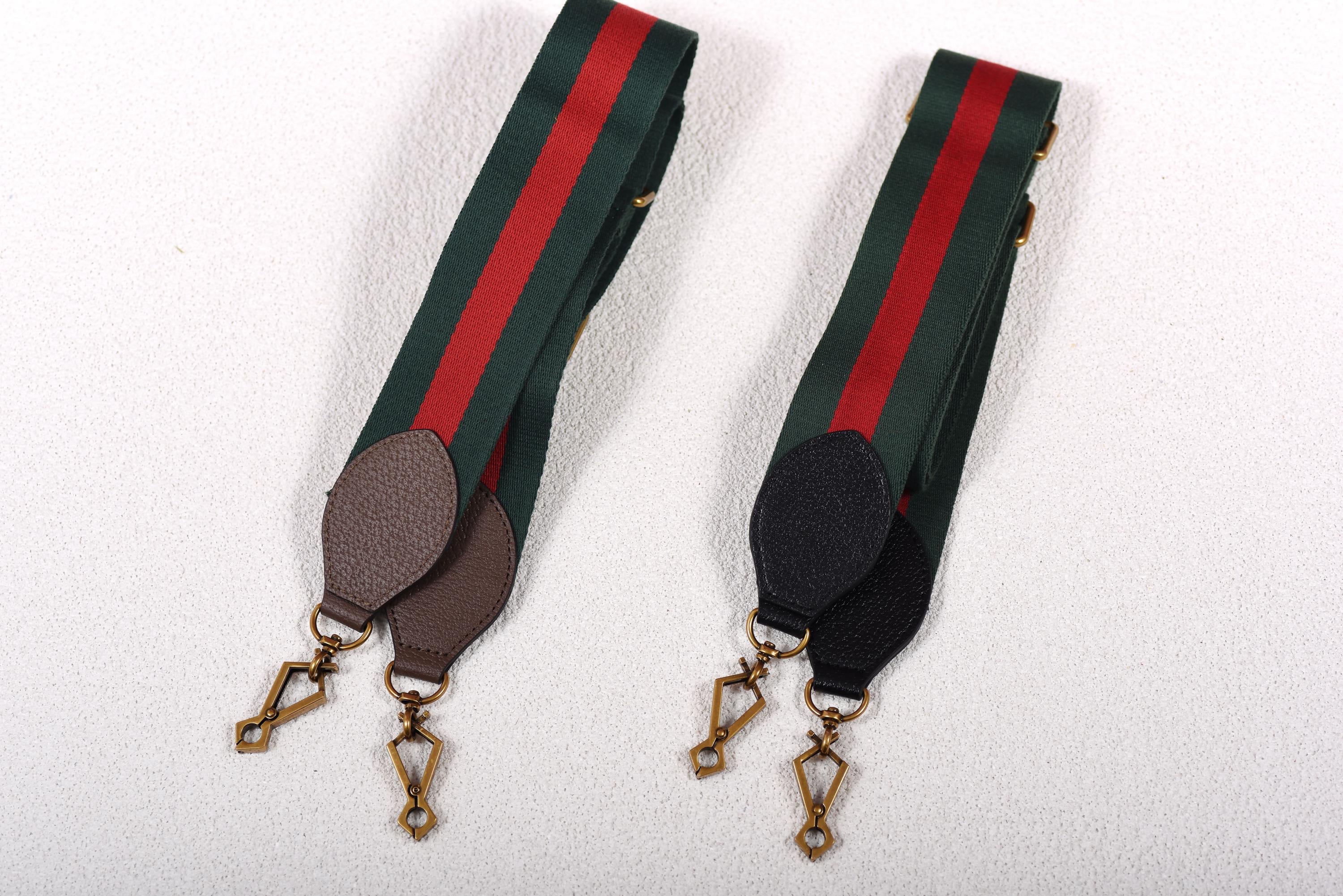 Gucci 緑と赤のストライプ ベルト GUCCI 緑と赤のストライプベルト