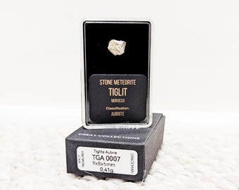 Tiglit Aubrite Meteorite, Authentic Cosmic Rock from the Early Solar System, Certified and Perfect for Study and Collections