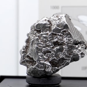 Authentic Campo del Cielo Meteorite | Certified Space Rock from Argentina | Genuine Meteorite in Display Box | Unique Gift for Space Lovers