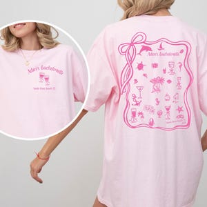 Mermaid Bachelorette Comfort Colors T-Shirt: Coastal Party Tee