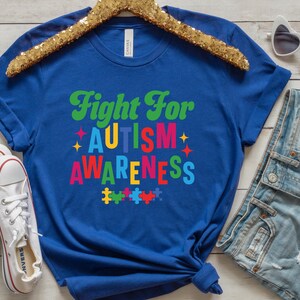 Autism Awareness T-Shirt: Neurodiversity Puzzle Piece Tee