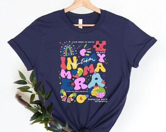 Autism Awareness Mom Era Shirt: Neurodiversity Inclusion Tee